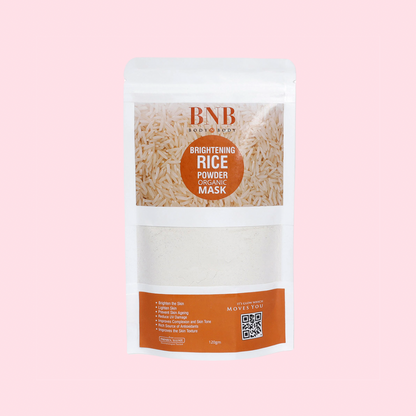 BNB Rice Extract Bright & Glow Kit ( Rice Face Wash + Rice Scrub + Rice Mask )