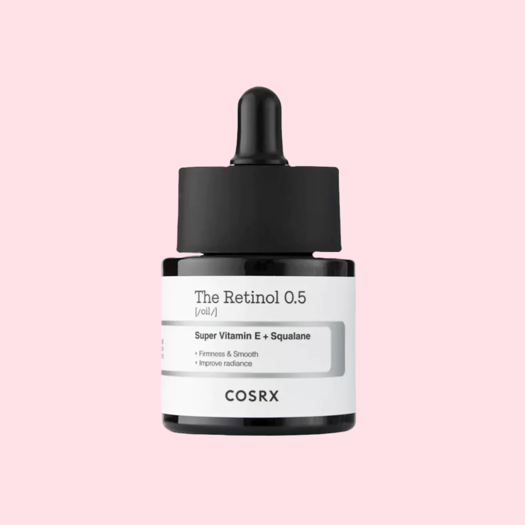 COSRX - The Retinol 0.5 Oil Super Vitamin E + Squalane